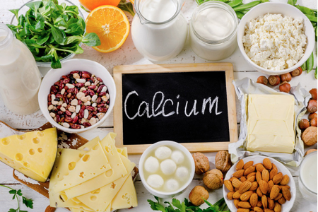 Foods that contribute to calcium